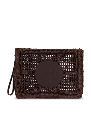 Ella Hand-crocheted Pouch Tory Burch
