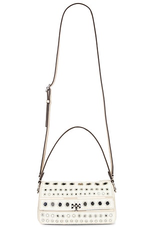 Charlie Embellished Small Shoulder Bag Tory Burch