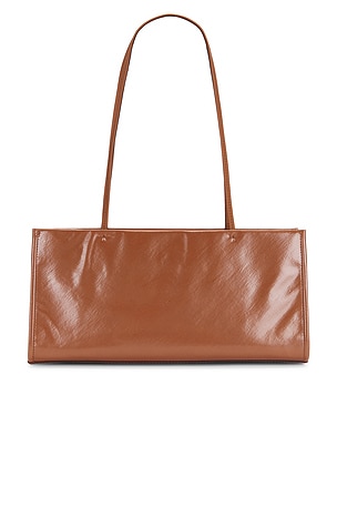 Tory Burch Ella East-West Tote Bag in Tan