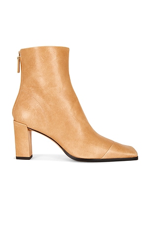 Asymmetric Cap Toe Ankle Boot Tory Burch