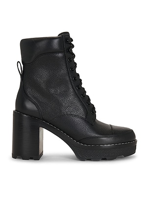 Romy Lug Heel Boot Tory Burch