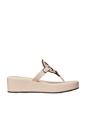Miller Wedge Sandal 25mm Tory Burch