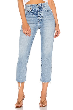 Harper Crop Slim Straight Bite Seam