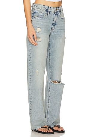 Triarchy Birkin Mid Rise Straight Leg in Blue