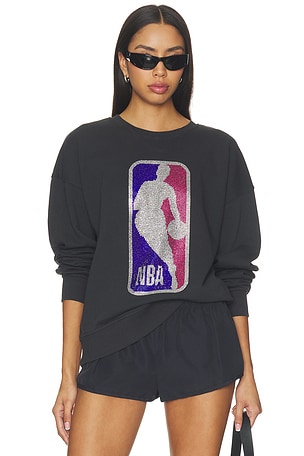 NBA Logo Gems Crew Sweatshirt Terez