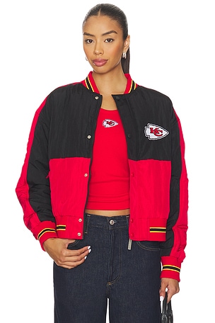 x REVOLVE Chiefs Crop Bomber Terez