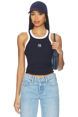 x REVOLVE Yankees Scoop Armhole Rib Tank Top Terez