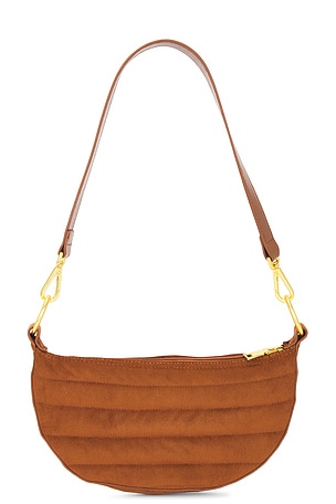 Think Roylyn Superstar Bag in Cognac,Metallic Gold