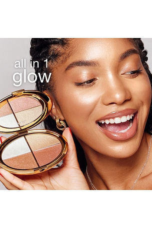 tarte Glow Wardrobe Highlighting Eye & Cheek Palette in Multi