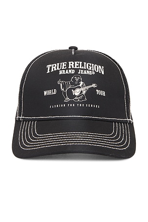 Buddha Logo Trucker Hat True Religion