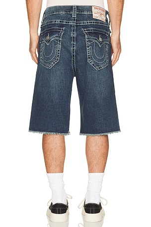 True Religion SHORT EN JEAN MIKEY en Bleu