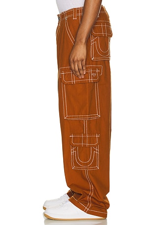 Big T Double Pocket Baggy Cargo Jeans True Religion