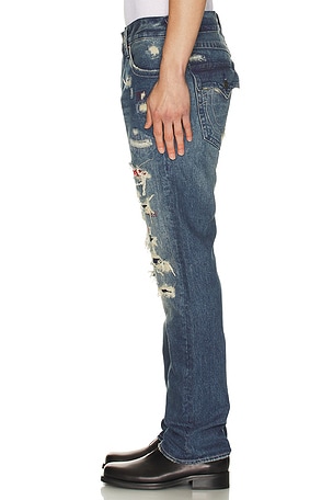 Ripped Ricky Flap Jeans True Religion