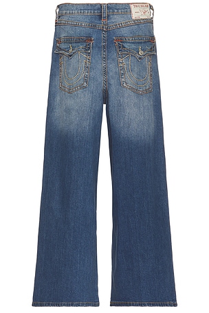 True Religion Mikey Big T Flap Jeans in Blue