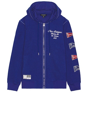 Reverse Terry Zip Up Hoodie True Religion