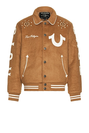 Wool Varsity Jacket True Religion