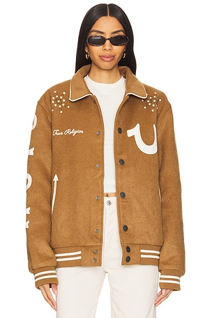 Wool Varsity Jacket True Religion