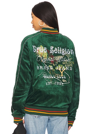 Western Velvet Bomber Jacket True Religion