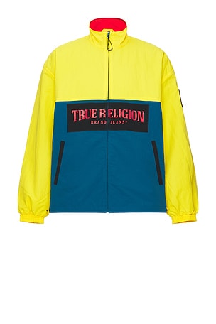 Color Block Windbreaker Jacket True Religion
