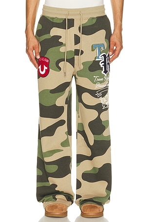 Logo Patch Baggy Sweats True Religion