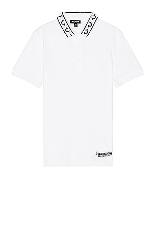 Relaxed Branded Collar Polo True Religion