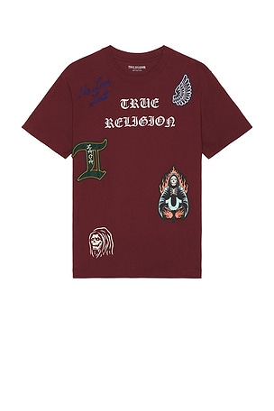 Short Sleeve Patch Embro Tee True Religion