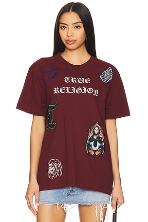 Short Sleeve Patch Embro Tee True Religion