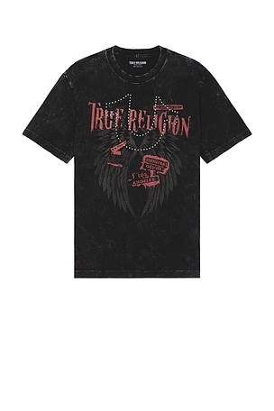 Studded True Wing Tee True Religion