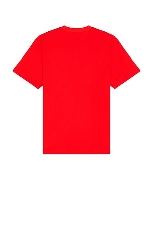 True Religion Mesh Box Logo Tee in Red
