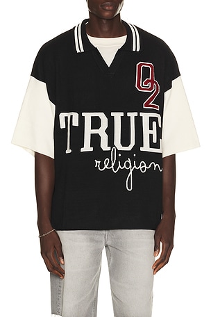 Knitted Oversized Polo True Religion