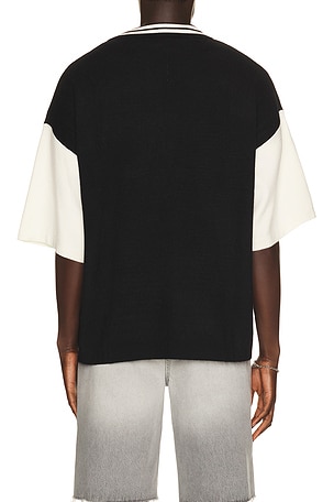 True religion polo oversized N/A en color negro
