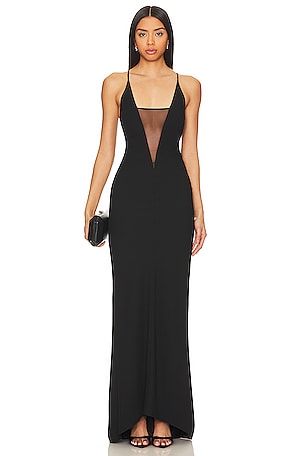 Plunge Gown With MeshThe Sei$628
