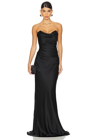 Cowl Bustier Gown The Sei