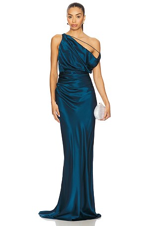 Strapped Off Shoulder Gown The Sei
