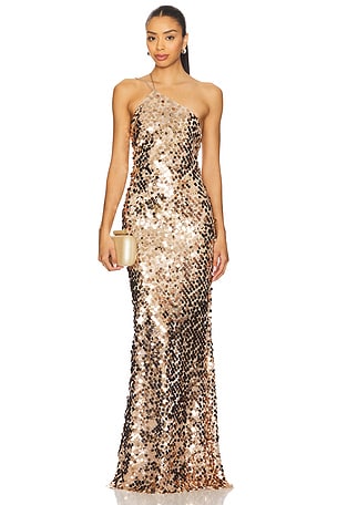 Paillette One Shoulder Gown The Sei $989 NOUVEAU