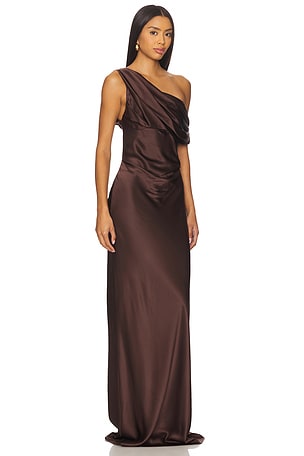 The Sei ROBE DE SOIRÉE en Chocolat