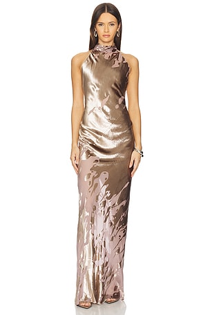 Halter Bias Gown The Sei
