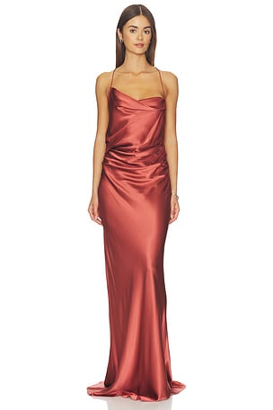 Cowl Bias Gown The Sei
