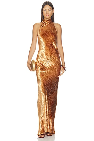 Halter Bias Gown The Sei