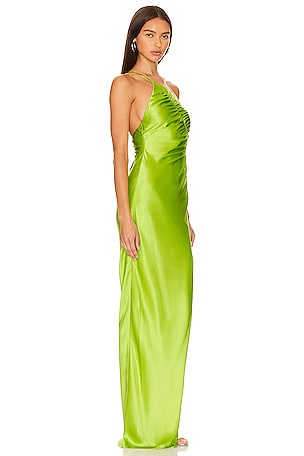 The Sei Leaf Gown in Green