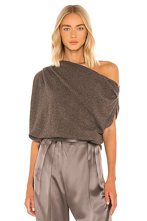 Asymmetric Drape Sweater The Sei