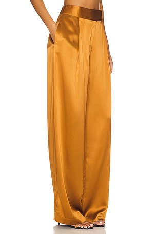 The Sei Relaxed Trouser in Brown