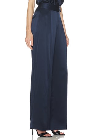 The Sei Relaxed Trouser in Navy