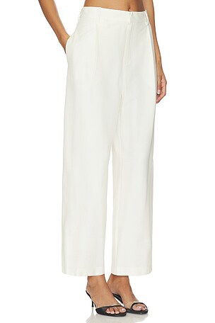 The Sei Pintuck Trouser in Cream