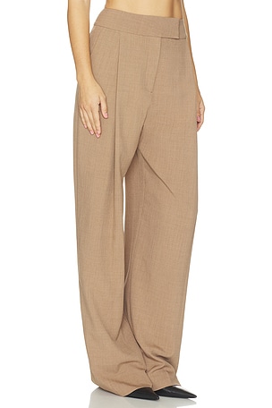 The Sei Boyfriend Trouser in Brown
