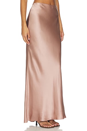 The Sei Bias Maxi Skirt in Blush