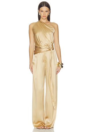 Asymmetrical Drape Top With Tail The Sei