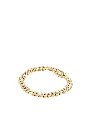 Baguette Cuban Link Bracelet The M Jewelers NY