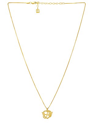Louis Vuitton Gold-Tone Garden Louise Long Pendant Necklace