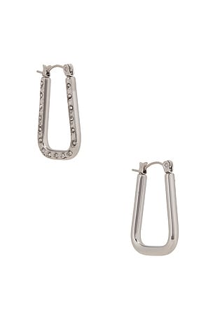 Square Hoop Earring The M Jewelers NY